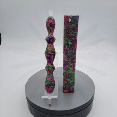 Neon Trio Coral Reef - Handcrafted Custom Diamond Painting Pen