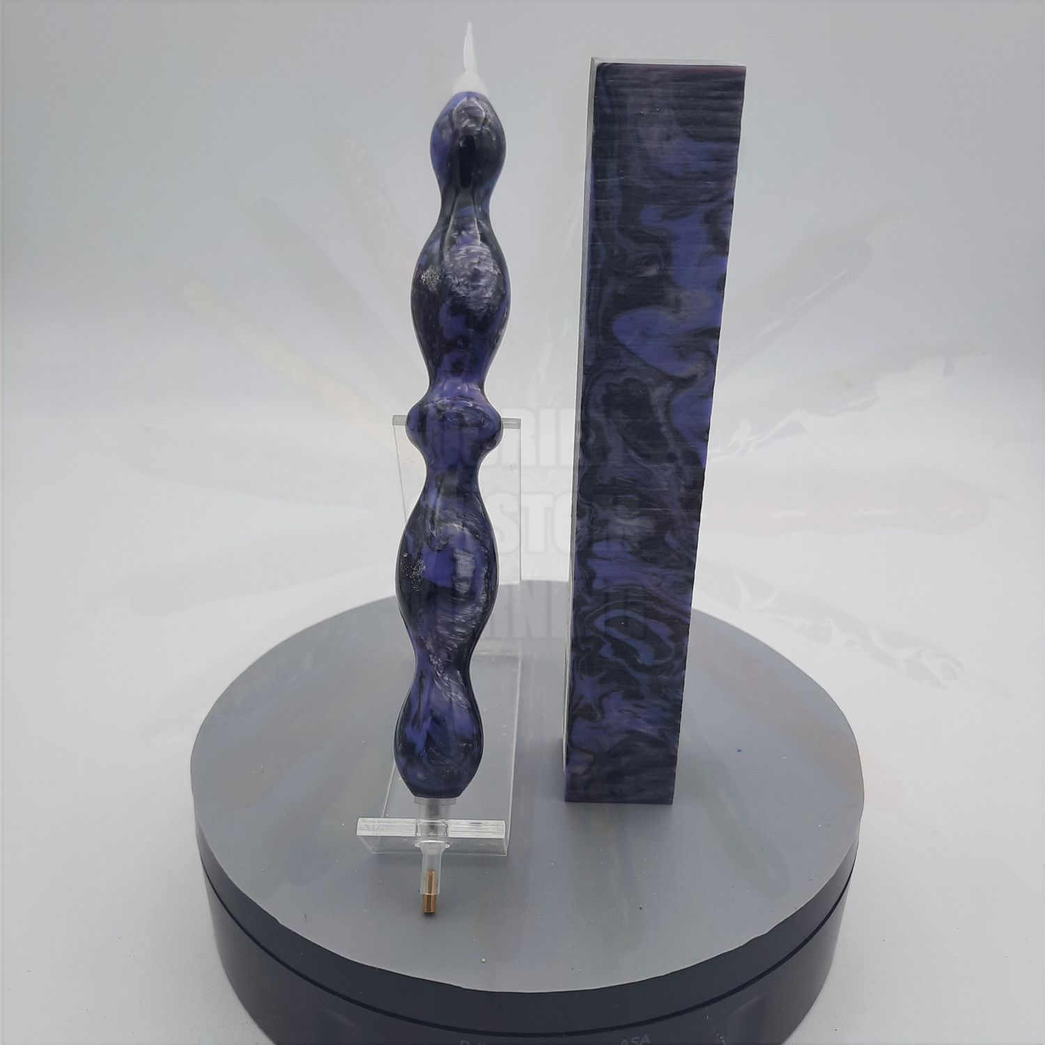 Custom Diamond Painting Pen - Violet Eclipse Lava Explosion