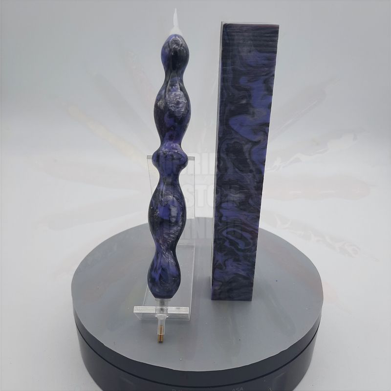 Custom Diamond Painting Pen - Violet Eclipse Lava Explosion