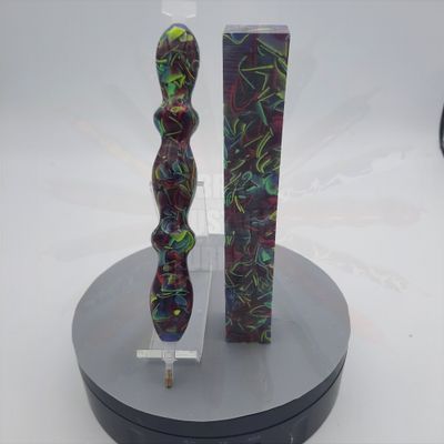 Custom Diamond Painting Pen - Wild Geranium Coral Reef