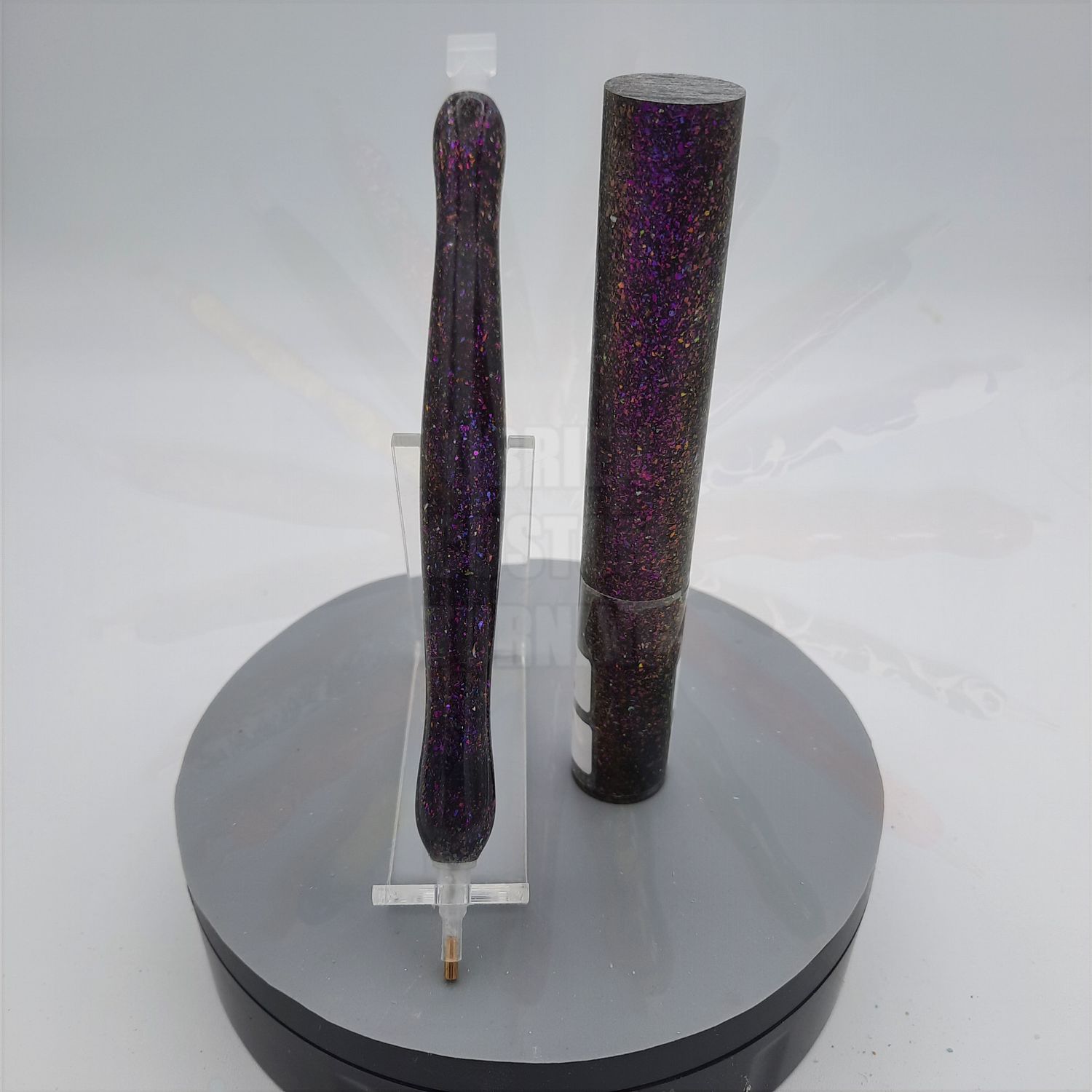 Aries Aurora Glitter - Handcrafted Custom Diamond Painting Pen
