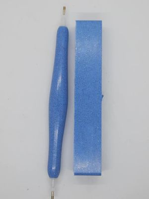 Baby Blue Glitter Limited Edition - Handcrafted Custom Diamond Painting Pen