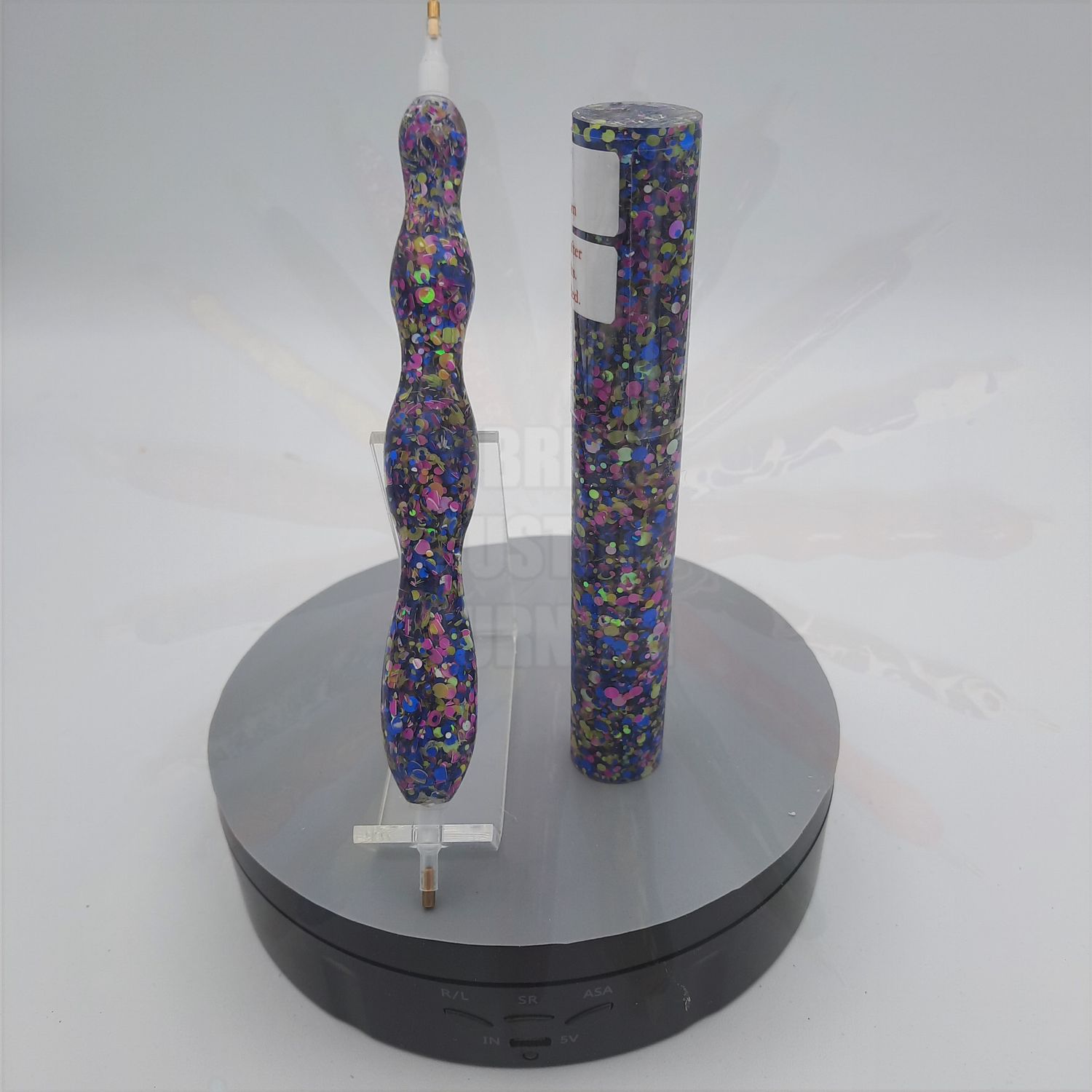 Birthday Party Circle Glitter - Handcrafted Custom Diamond Painting Pen