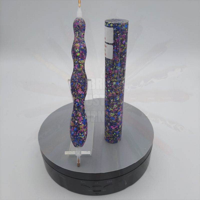 Birthday Party Circle Glitter - Handcrafted Custom Diamond Painting Pen
