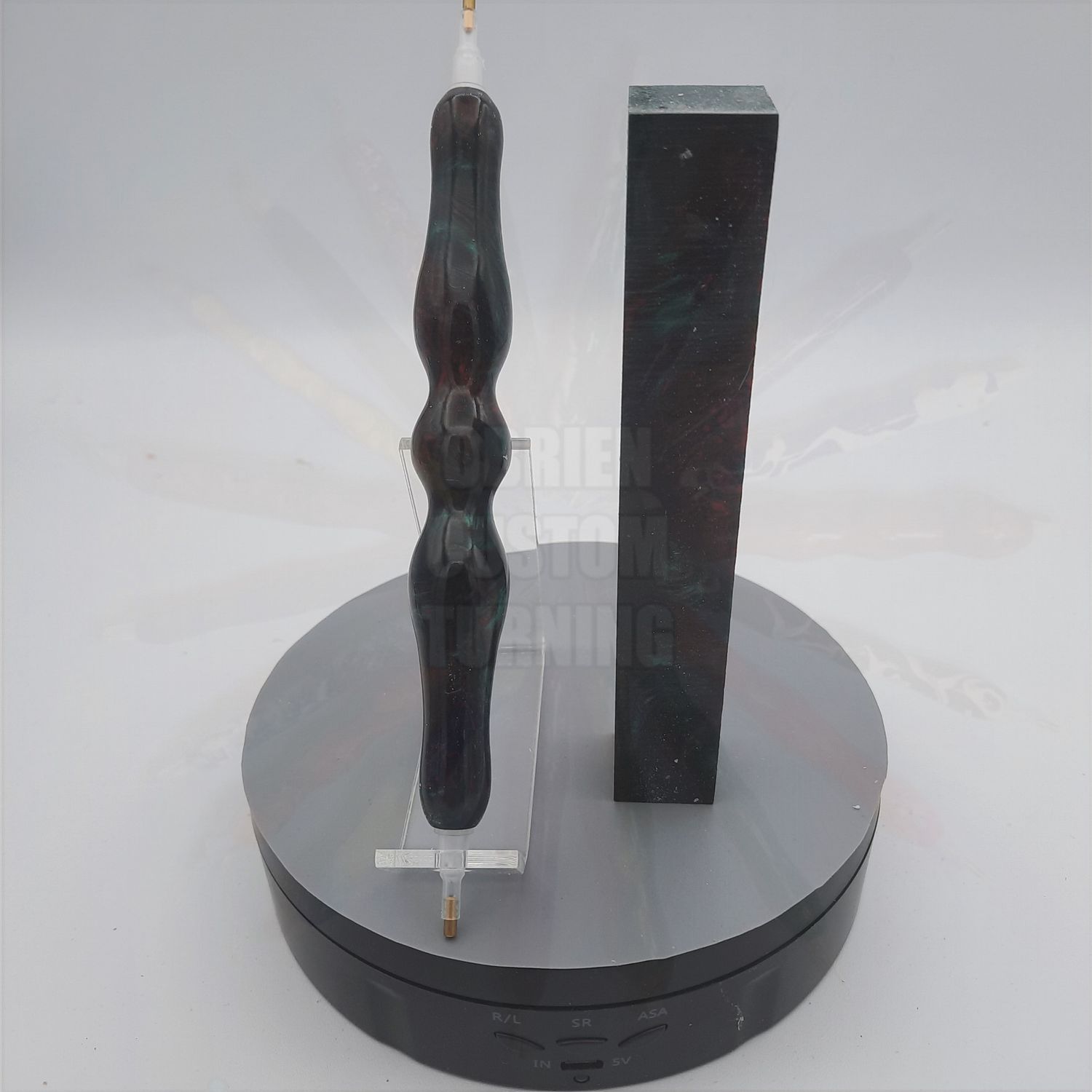 Bloodstone Lava Lamp  - Handcrafted Custom Diamond Painting Pen