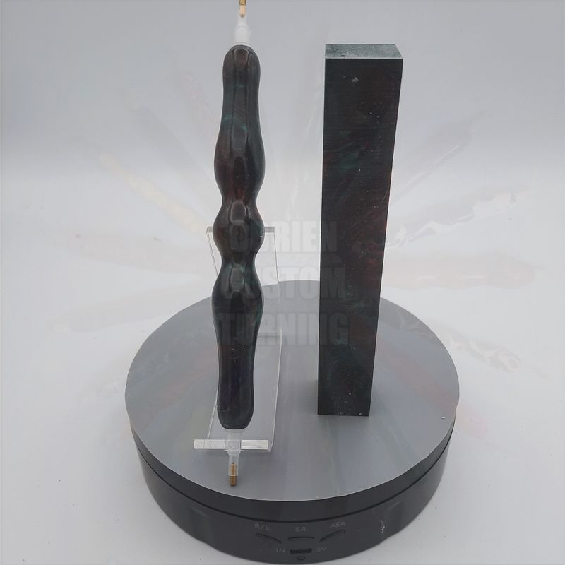 Bloodstone Lava Lamp  - Handcrafted Custom Diamond Painting Pen