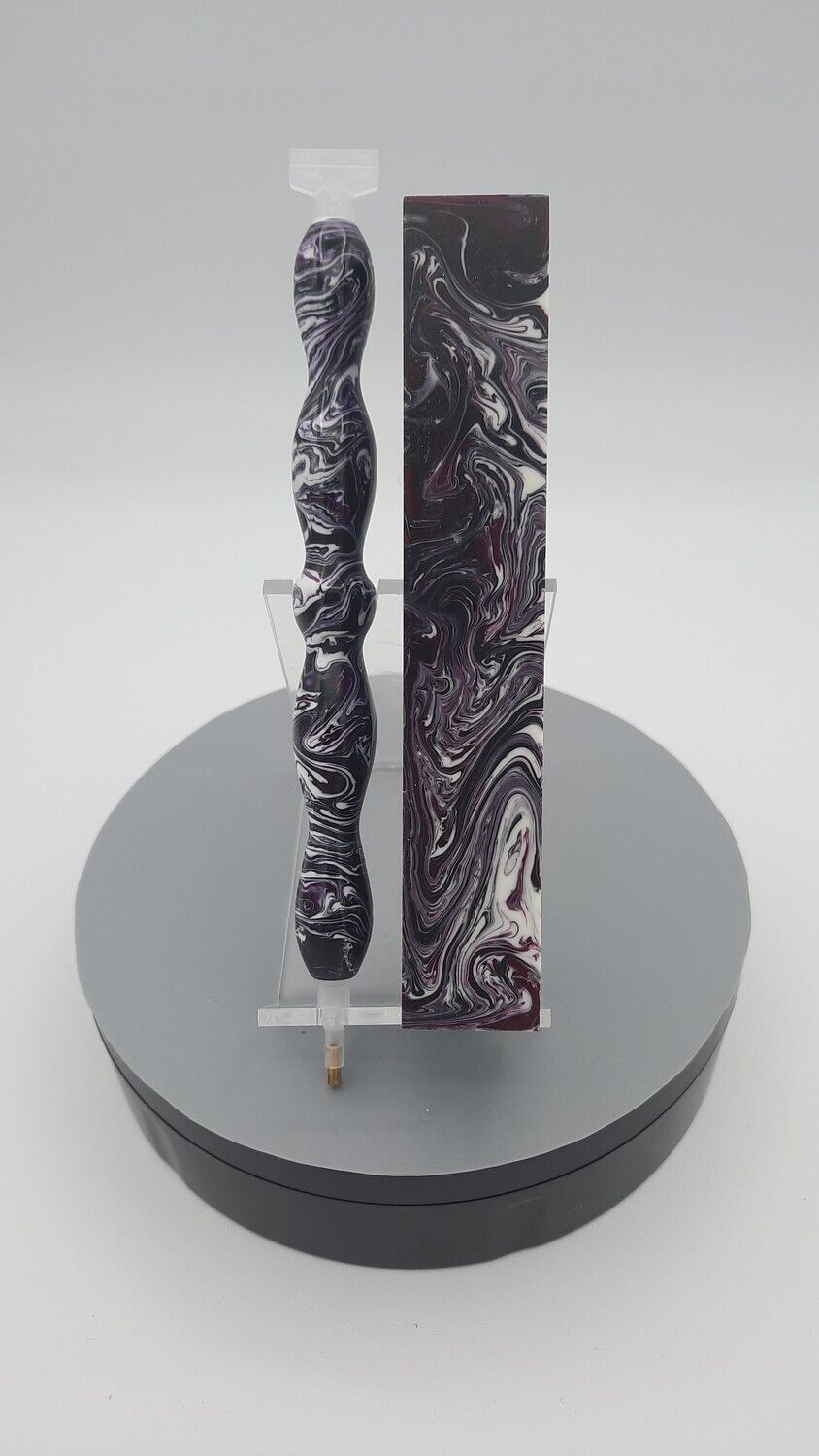 Black Raspberry Limited Edition - Handcrafted Custom Diamond Painting Pen
