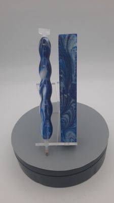 Blue Lagoon - Handcrafted Custom Diamond Painting Pen