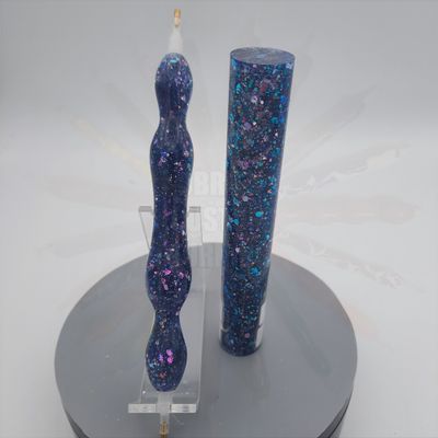 Blue Moon Chameleon Glitter - Handcrafted Custom Diamond Painting Pen