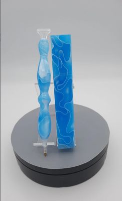 Blue Topaz Pearl - Handcrafted Custom Diamond Painting Pen