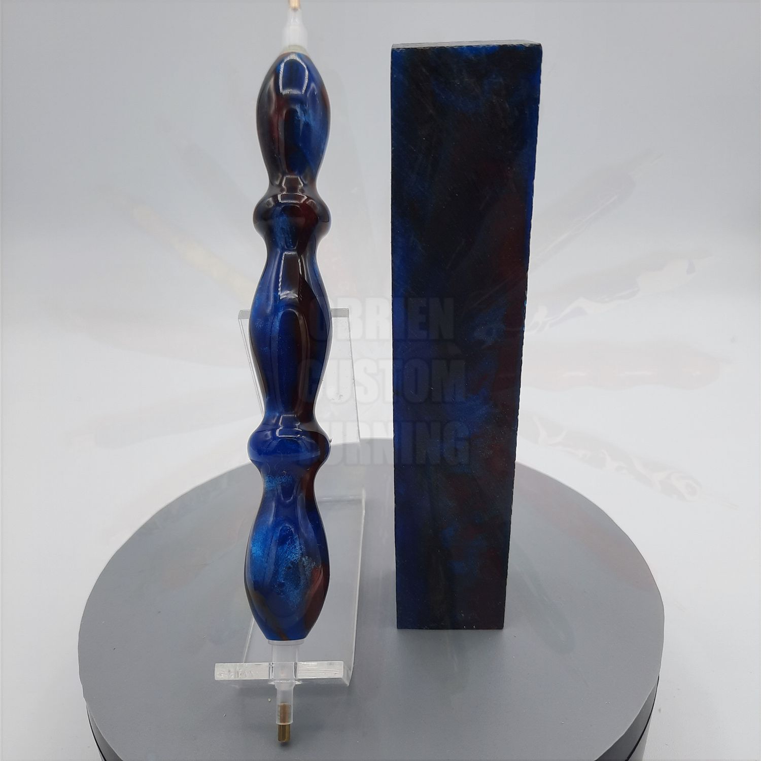 Canadian Sunset Rhino  - Handcrafted Custom Diamond Painting Pen
