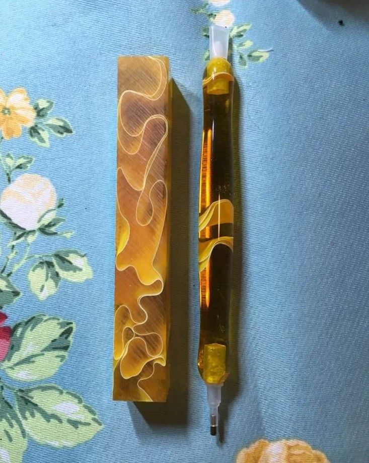 Canary Water  - Handcrafted Custom Diamond Painting Pen