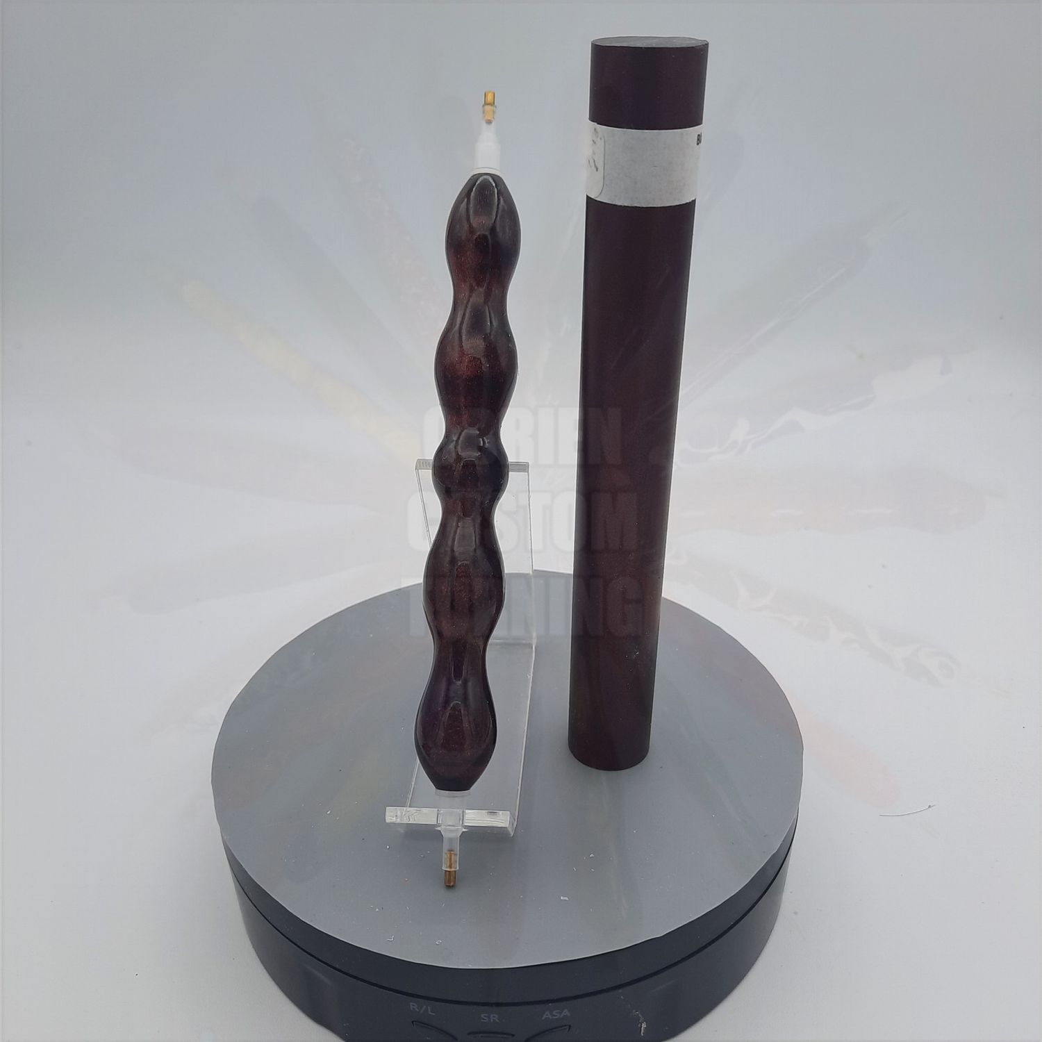 Black Cherry Diamond Cast - Handcrafted Custom Diamond Painting Pen