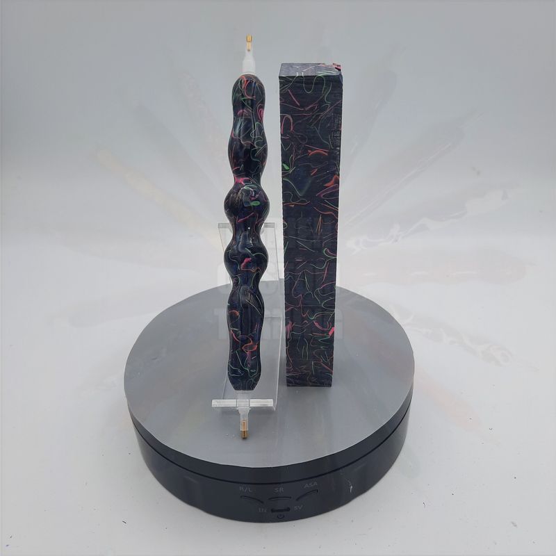 Galactic in Blue Coral Reef - Handcrafted Custom Diamond Painting Pen