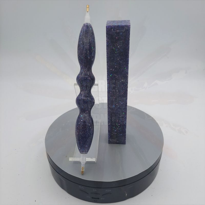 Aurora Frost Winter Glitz Limited Edition - Handcrafted Custom Diamond Painting Pen