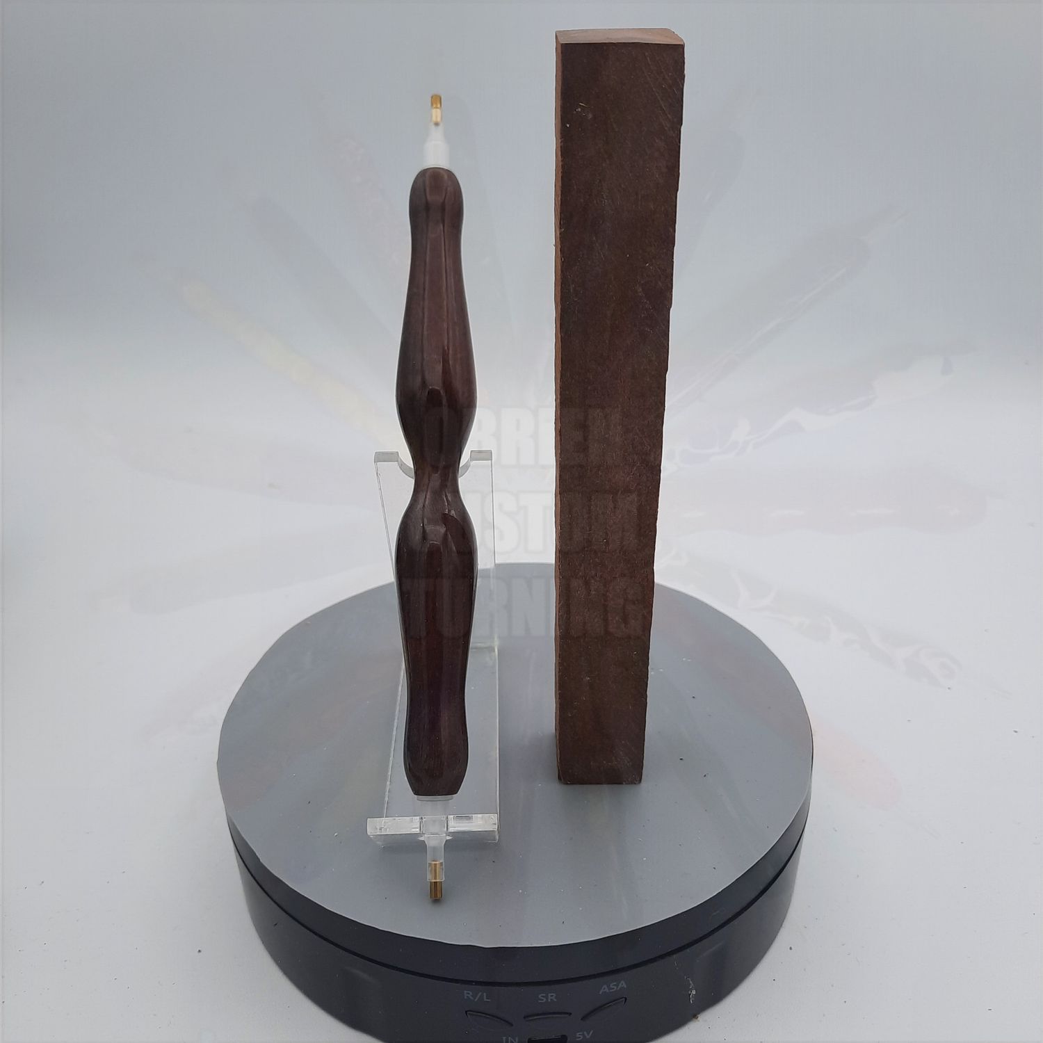 Mexican Red Heart Wood - Handcrafted Custom Diamond Painting Pen