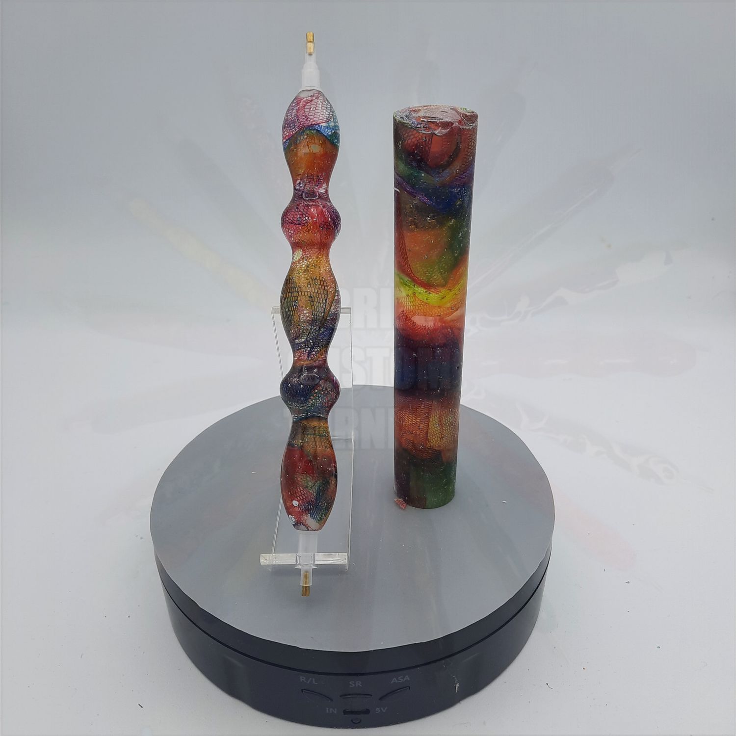 Rainbow Mesh - Handcrafted Custom Diamond Painting Pen