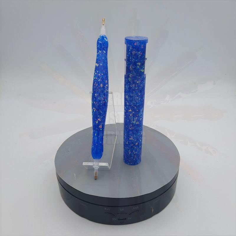 Sapphire Dreams Angel Wings Glitter - Handcrafted Custom Diamond Painting Pen