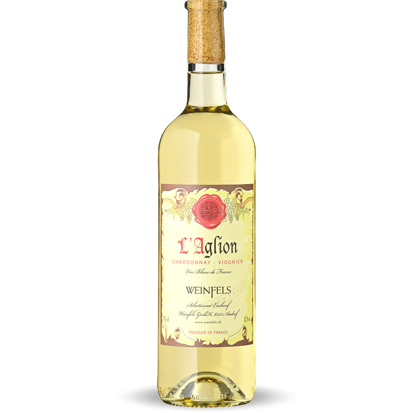 L'Aglion Chardonnay Viognier VDP 2022, 75cl