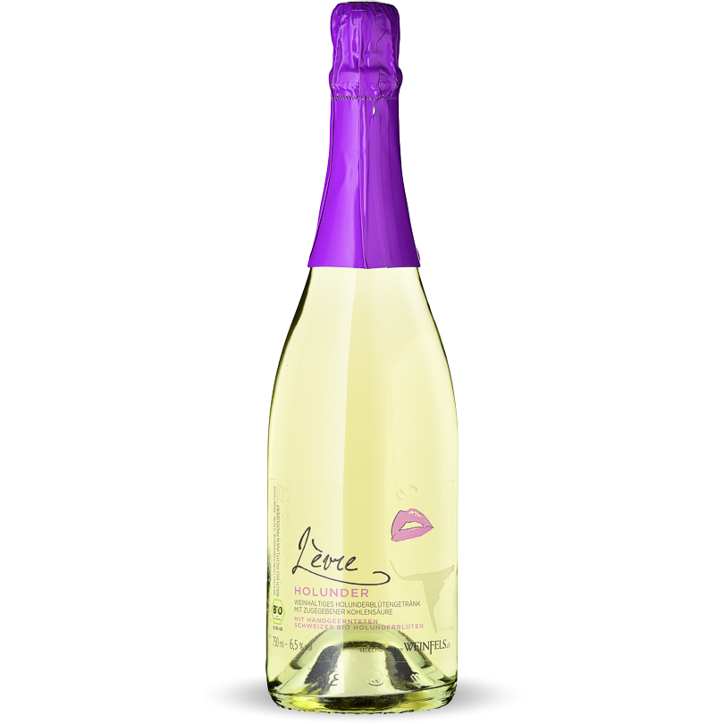 Lèvre Holunder BIO aus Schweizer Blüten, 75 cl