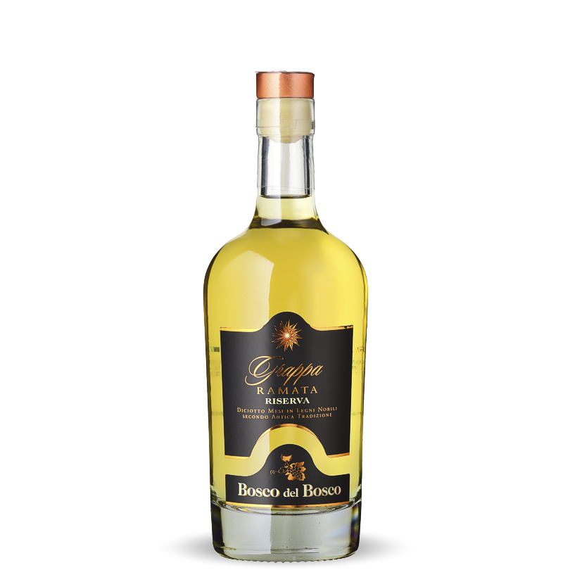 Grappa Bosco del Bosco 18 mese affinato in rovere  45.0 %, 50cl