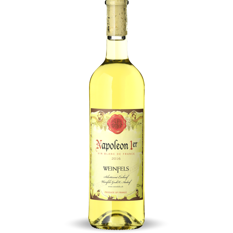 Napoléon 1er Blanc VDP 2018, 75cl
