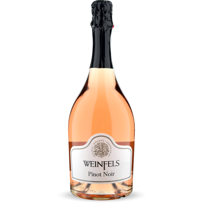 Weinfels Rosé Pinot Noir dosage zéro méthode traditionelle Vin de Pays Suisse 2022 - 75cl