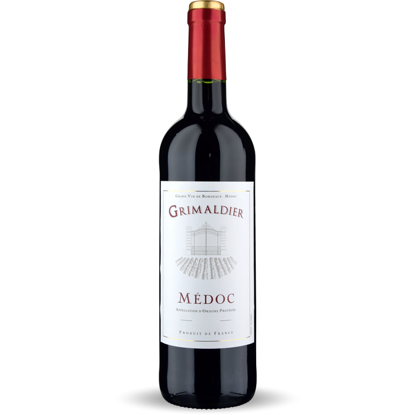 Grimaldier Bordeaux Médoc AOP 2022, 75cl