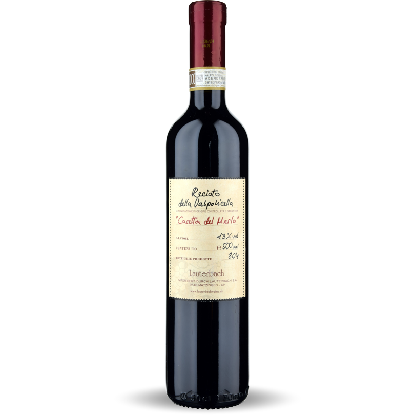Recioto della Valpolicella Classico "Casetta del Merlo" DOC 2020, 50 cl