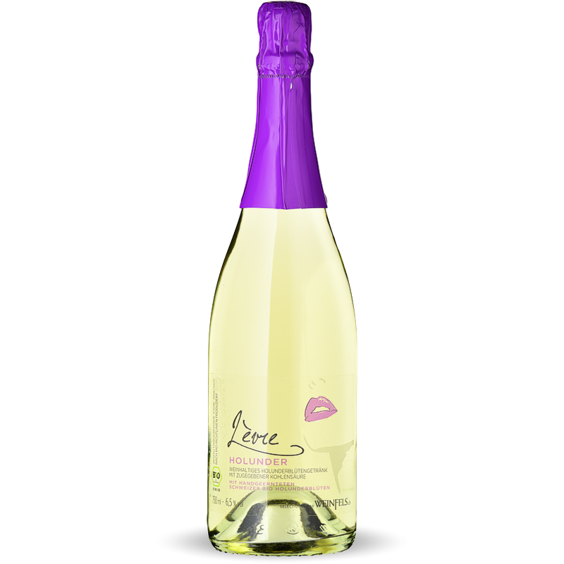 Lèvre Holunder BIO aus Schweizer Blüten, 75 cl