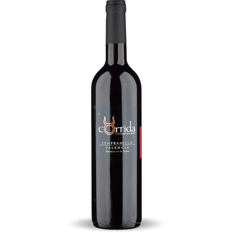 Corrida Treintatres Tempranillo Valencia DO 2020, 75cl Corrida Treintatres Tempranillo Valencia DO 2020, 75cl