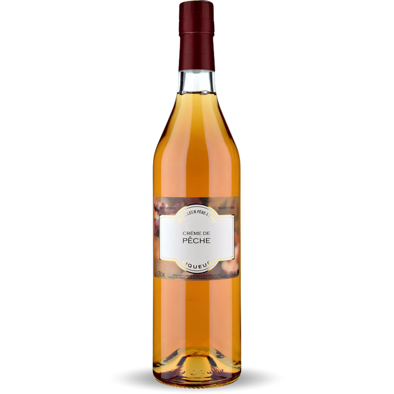 Crème de Pêche Liqueur Dufouleur Père et Fils 18% Vol., 70cl