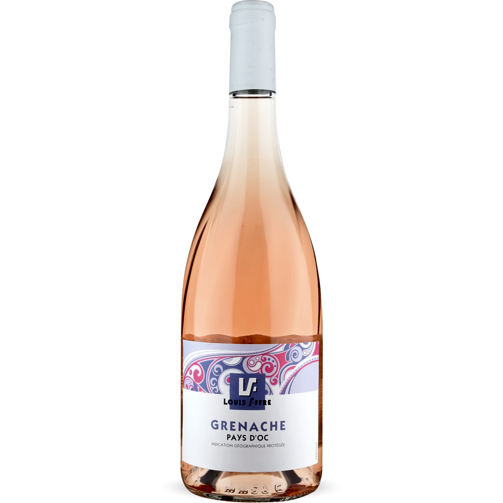 Rosé Grenache Sec Cuvée du Berger Louis Affre Pays d'Oc IGP 2024 , 75 cl Rosé Grenache Sec Cuvée du Berger Louis Affre Pays d'Oc IGP 2024 , 75 cl