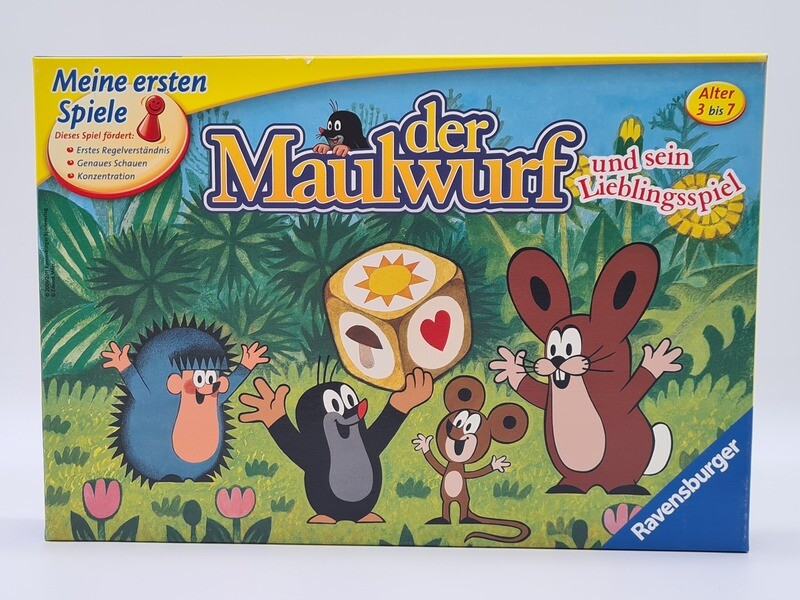Ravensburger - Der Maulwurf und sein Lieblingsspiel, Meine ersten Spiele, ab 3 Jahre