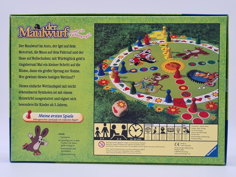 Ravensburger - Der Maulwurf und sein Lieblingsspiel, Meine ersten Spiele, ab 3 Jahre