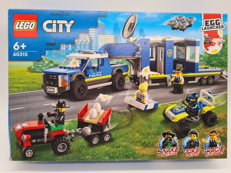 LEGO City 60315 - Mobile Polizei-Einsatzzentrale, NEU, originalverpackt, ab 6 Jahre