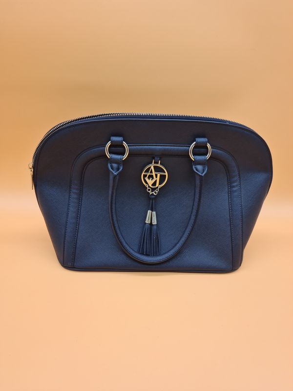 Armani Jeans, Handtasche, blau,