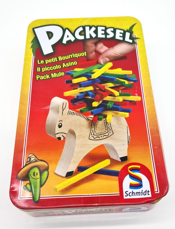 Schmidt, Packesel, ab 5 Jahre, Reisespiel, Geschicklichkeitsspiel