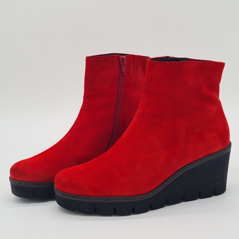 Schuhe, Gabor, Größe 39, Stiefelette, Plateau, Keilabsatz