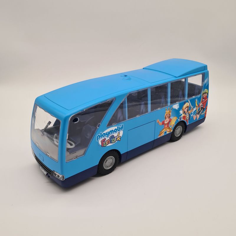 PLAYMOBIL - 9117 Schulbus Fun Park mit vielen realistischen Funktionen