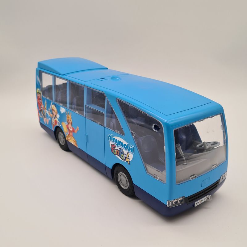 PLAYMOBIL - 9117 Schulbus Fun Park mit vielen realistischen Funktionen