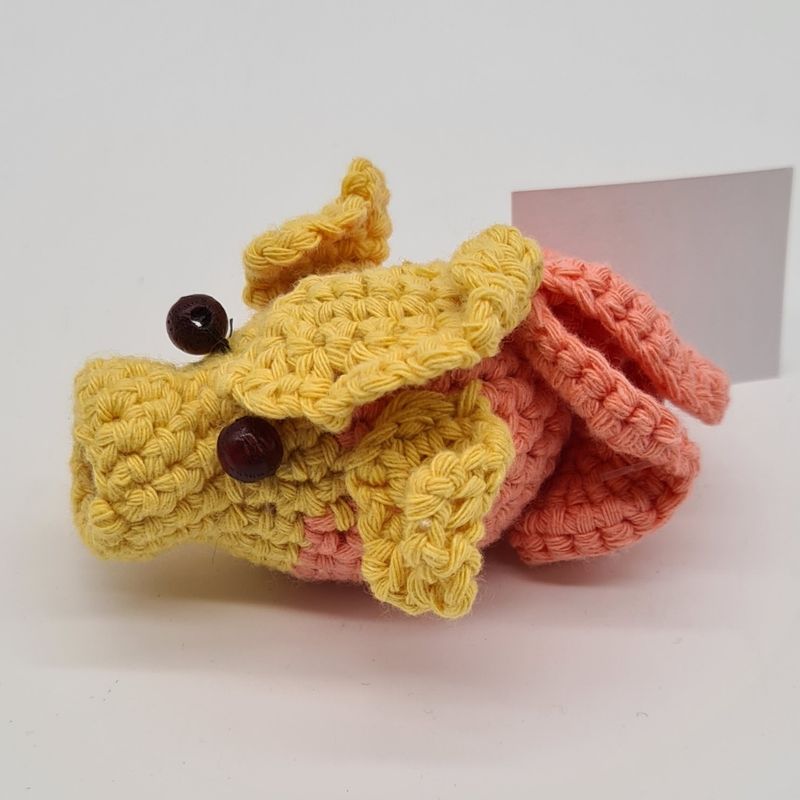 Handgehäkelte Spiel- und Kuschelfiguren