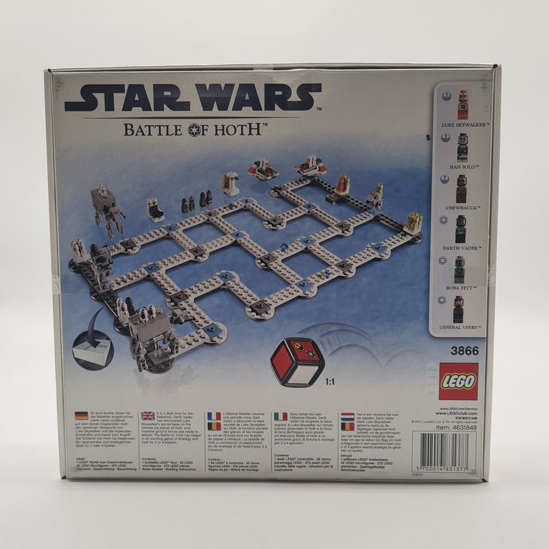 LEGO Star Wars 3866 – Battle of Hoth Brettspiel (Vintage 2012)
