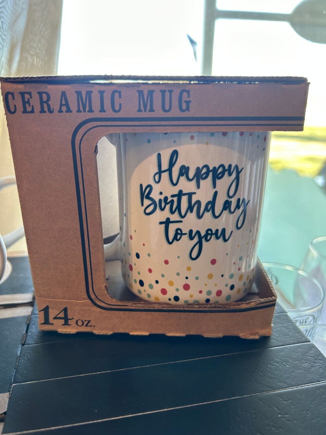 Happy Birthday mug