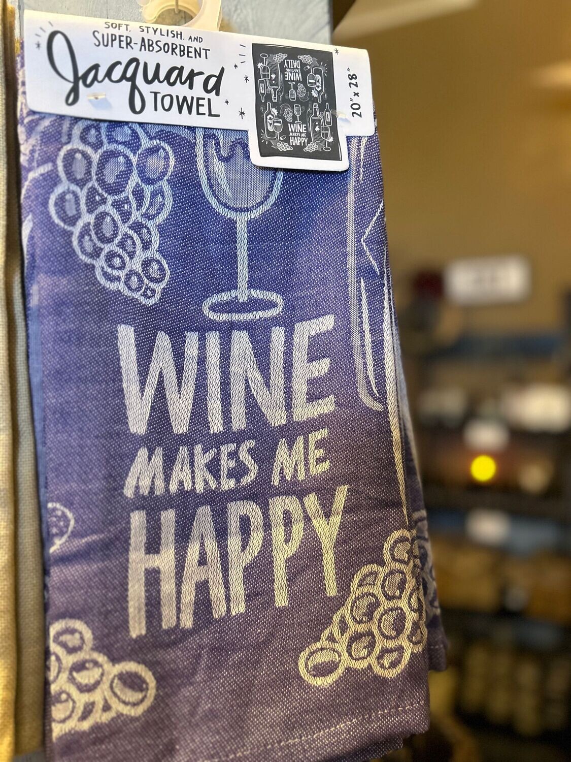 Wine tea towel