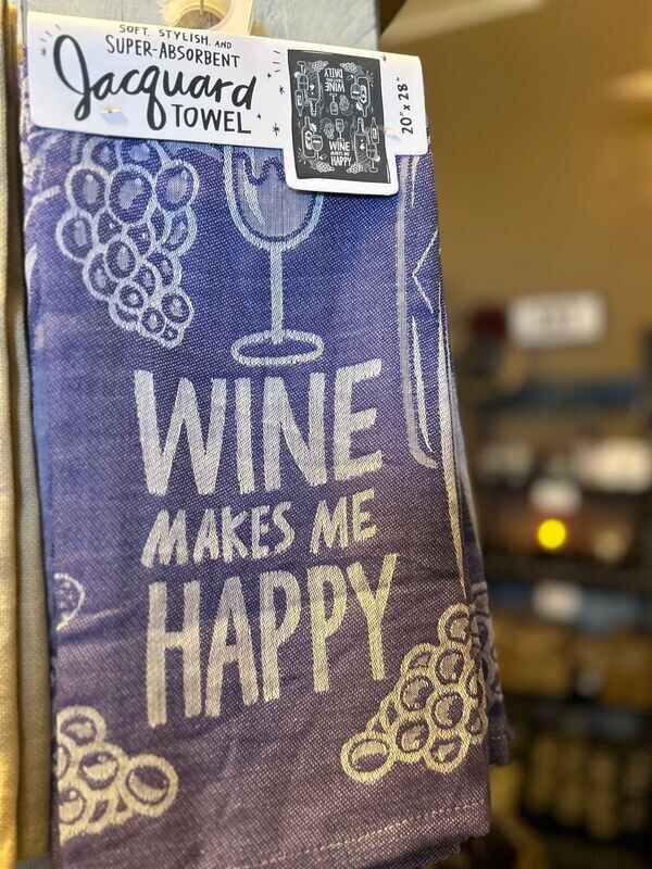 Wine tea towel