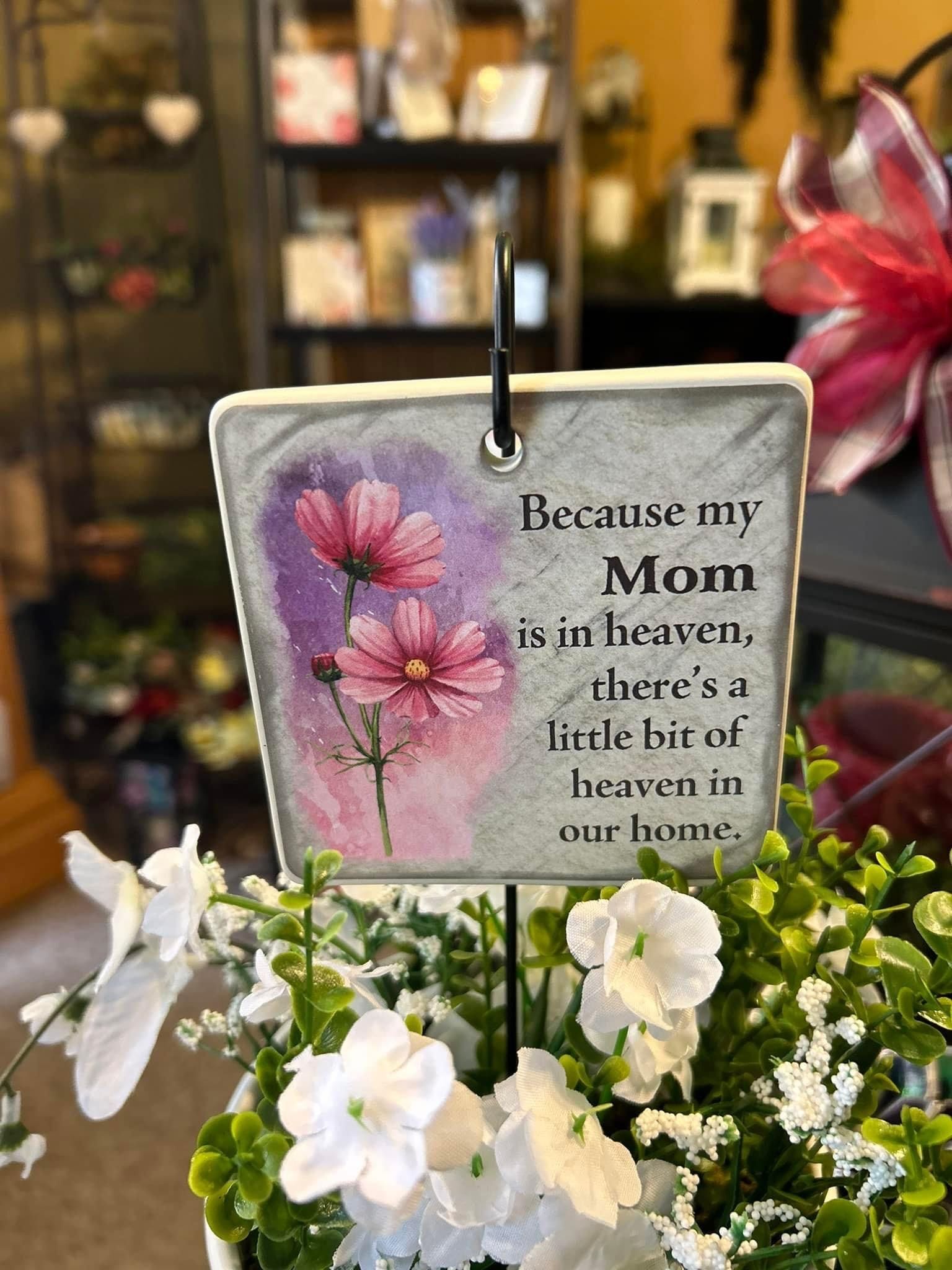 Memorial plaque stake