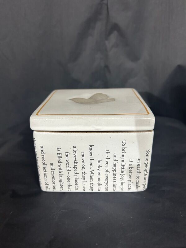 Ceramic memory box