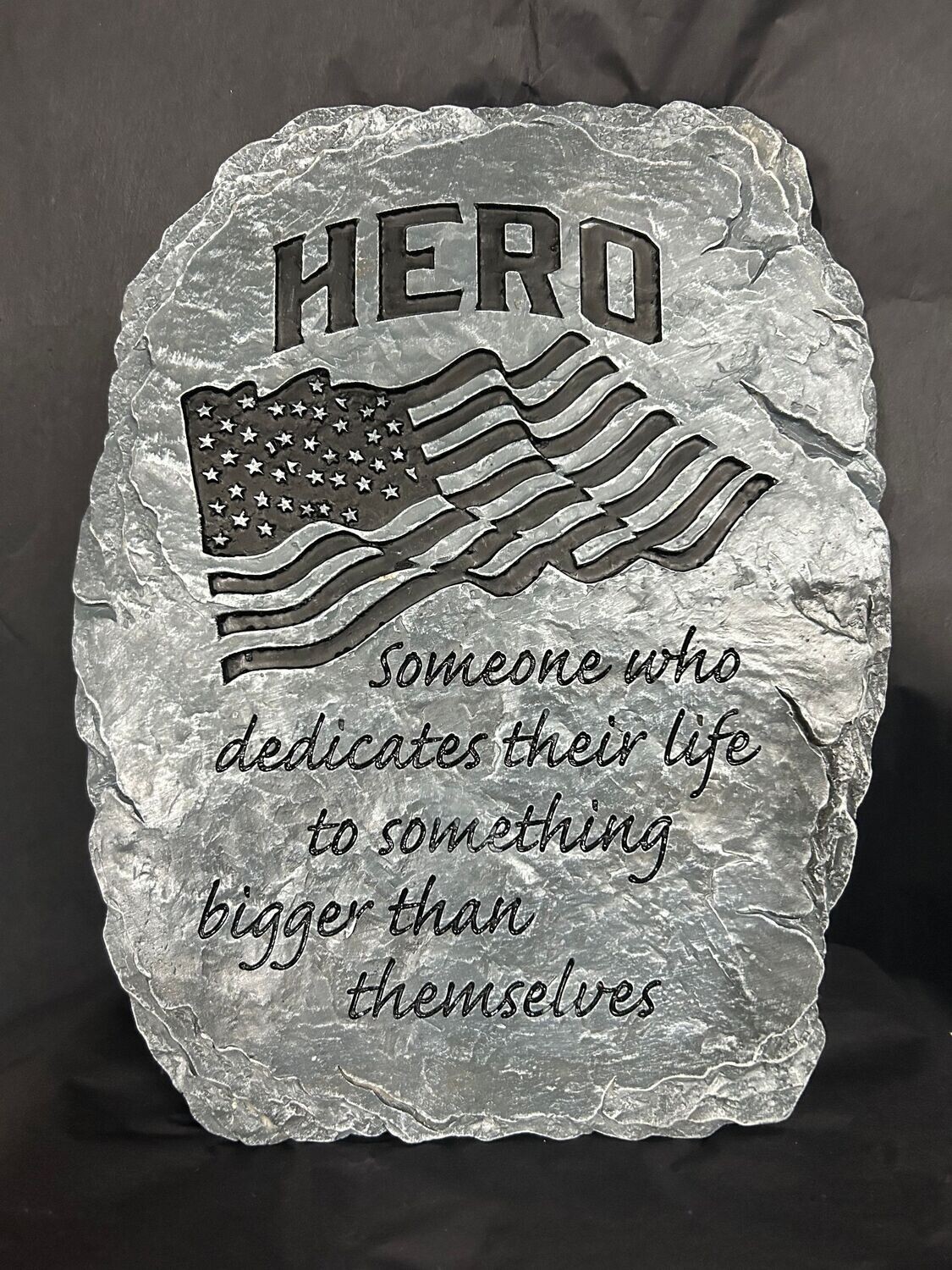 Hero memorial stone