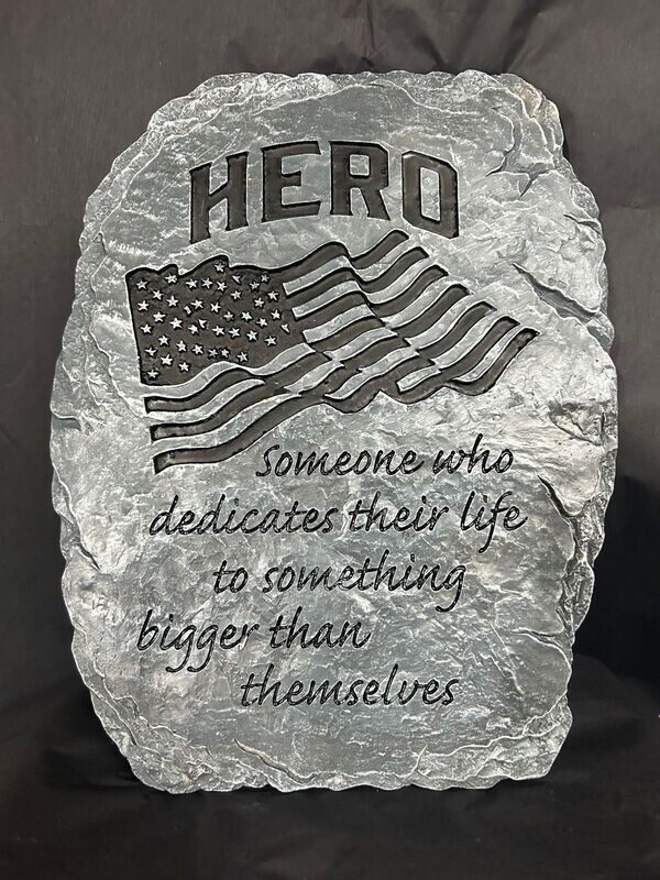 Hero memorial stone